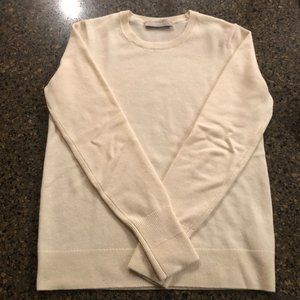 Everlane Cashmere Sweater in Ivory